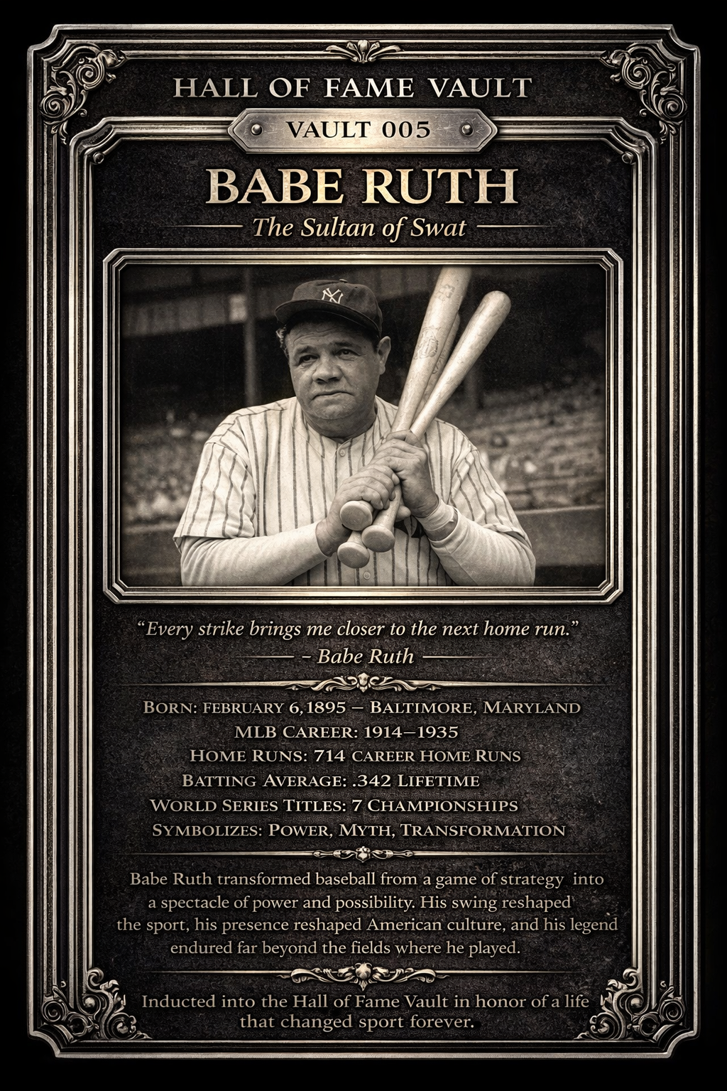 Babe Ruth Moment