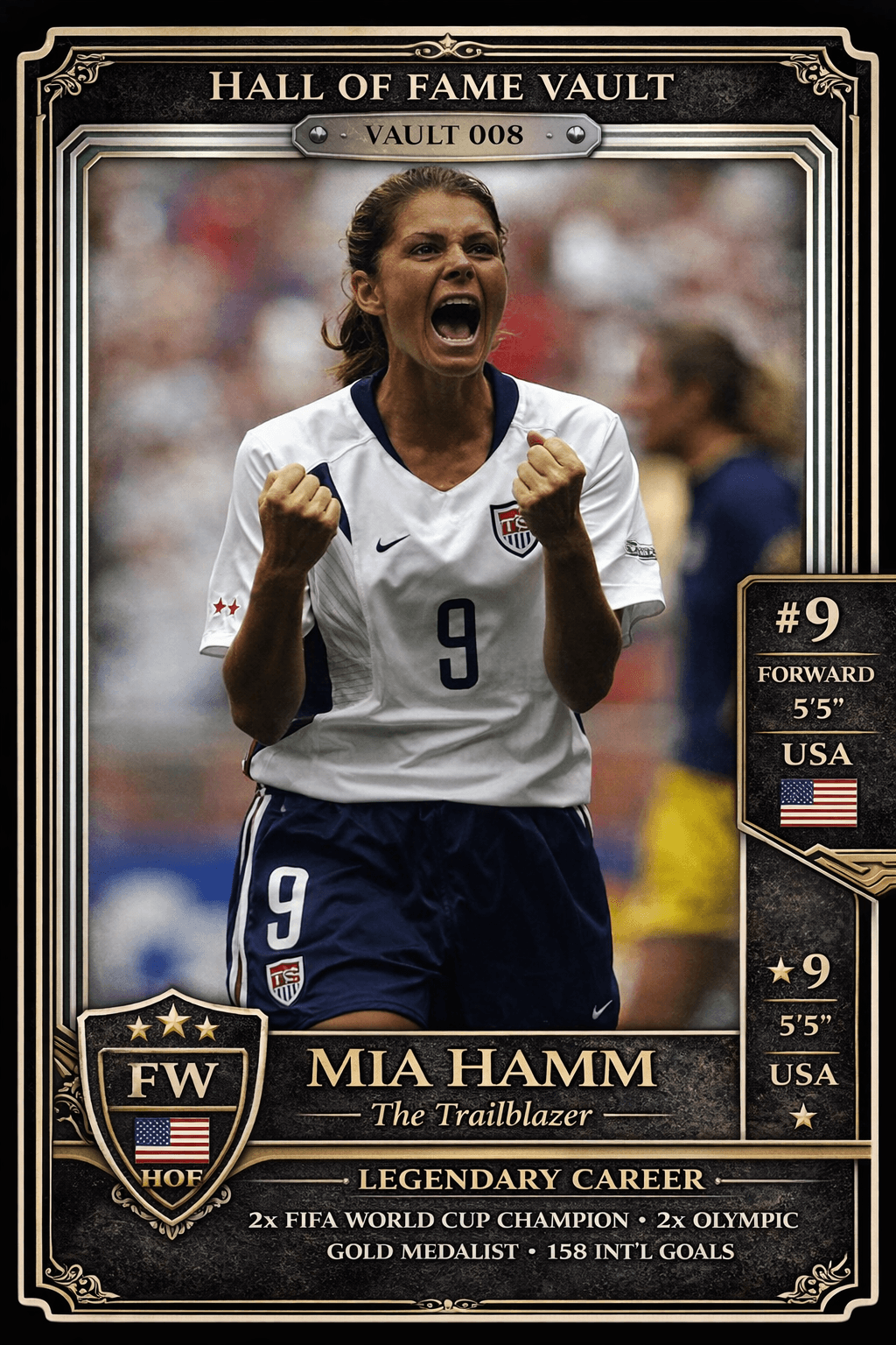 Mia Hamm Hero